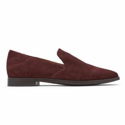 Rockport Perpetua Mokassins Damen Bordeaux YHU-841725